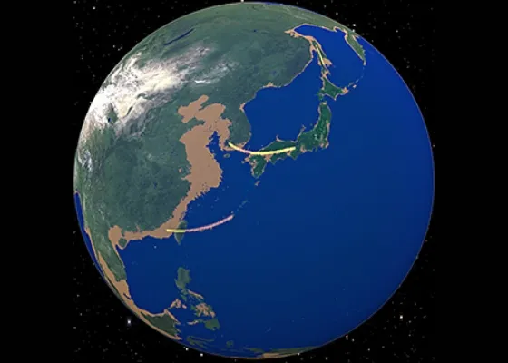 Scene 2　３万数千年前の地球