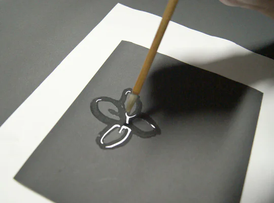 【工作】塩で!?キラキラ光る絵をかこう!-やってみよう⑤