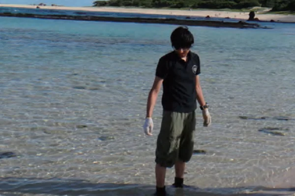 奄美大島の魚を調べる