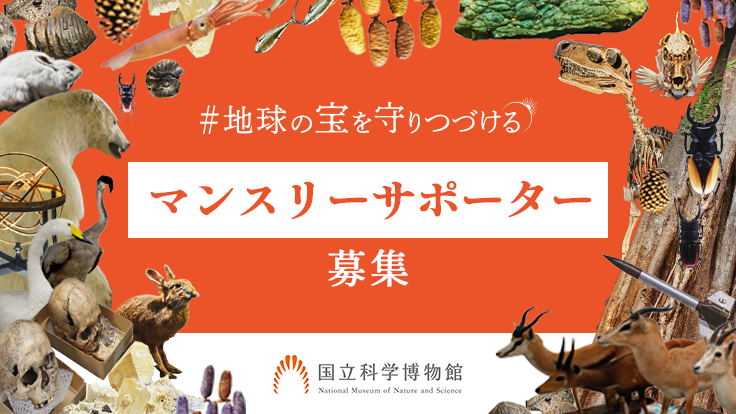 マンスリーサポーターメインビジュアル