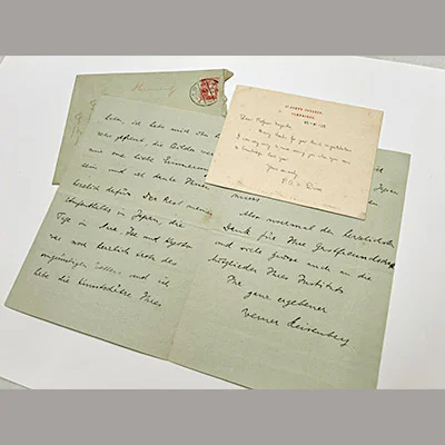 ②ハイゼンベルク・ディラックの手紙