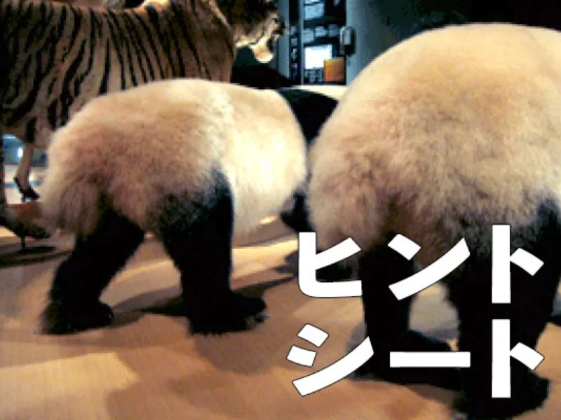 いきものクイズ-ヒントシート