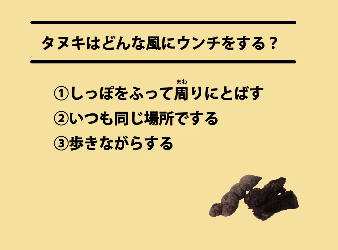 【観察】ウン、コれは知りたい！ウンチく話-かんがえてみよう⑨