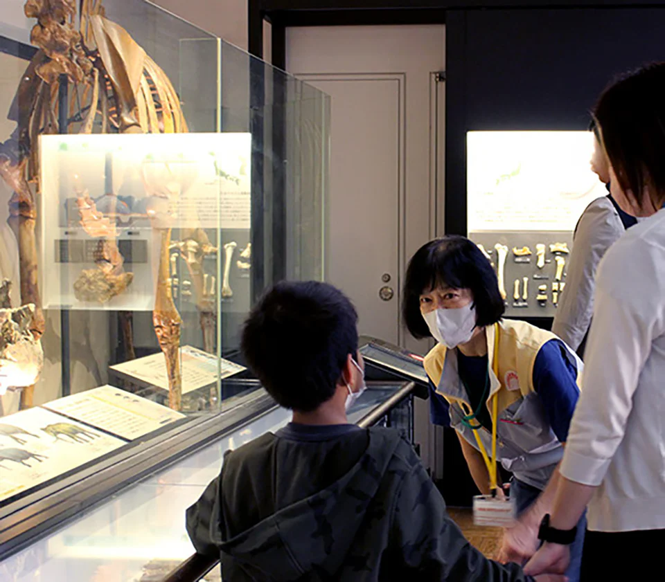 フロアガイドの様子