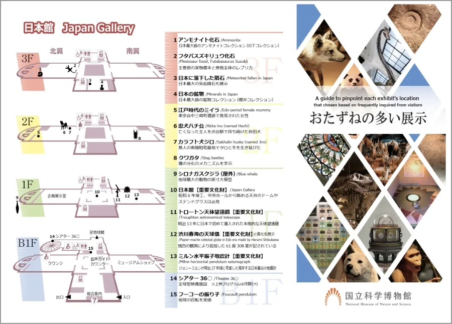 おたずねの多い展示