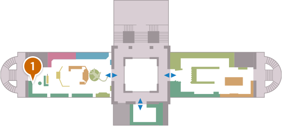 日本館３階 フロアマップ