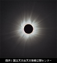 写真：太陽コロナ