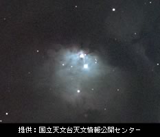 写真：オリオン座のM78星雲
