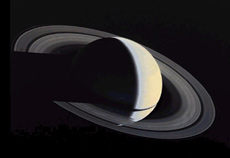 土星本体と輪