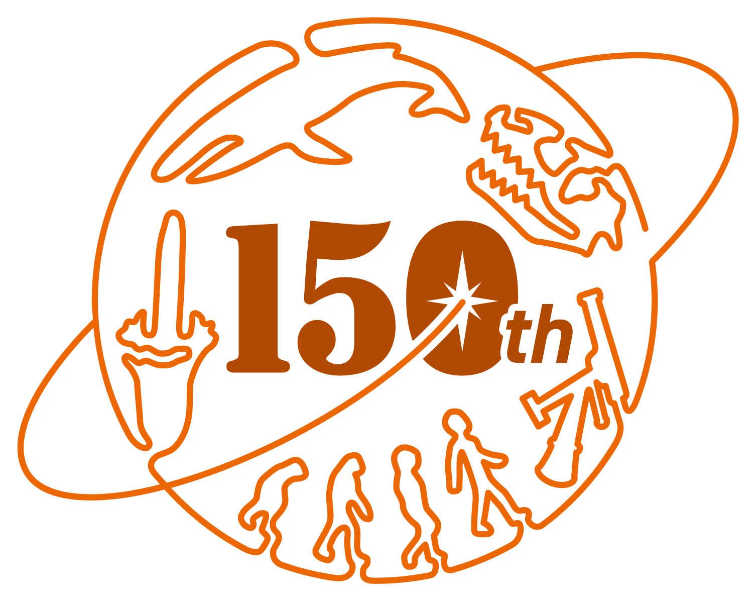 開館150周年記念ロゴ