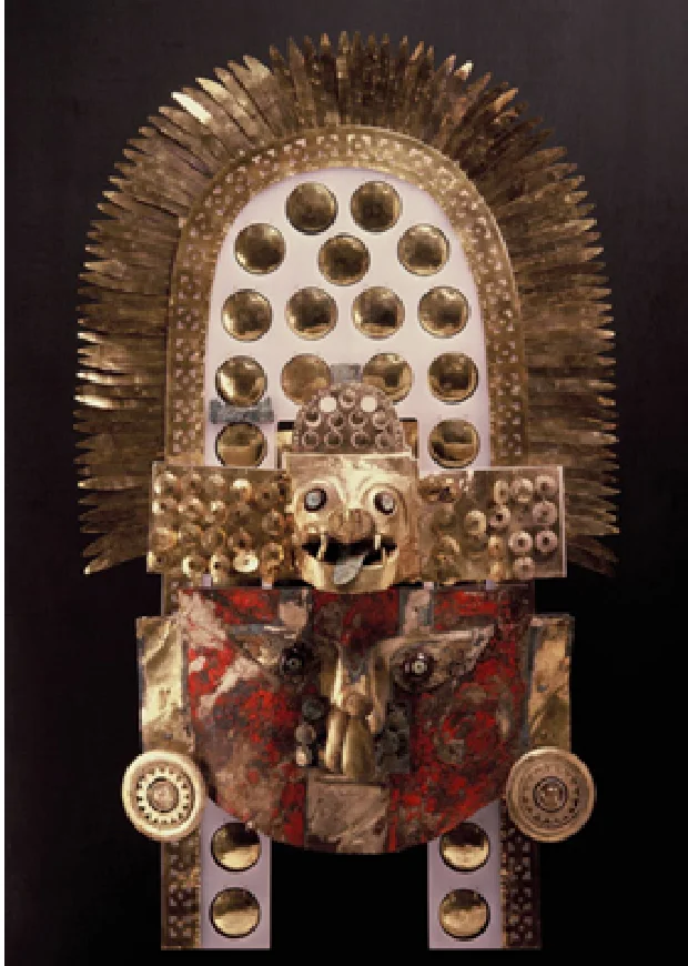 ロロ神殿東の墓の黄金仮面