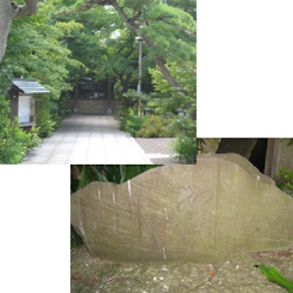 證誠寺とタヌキ塚