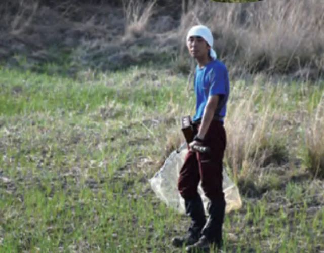 ミャンマーでの調査風景-02