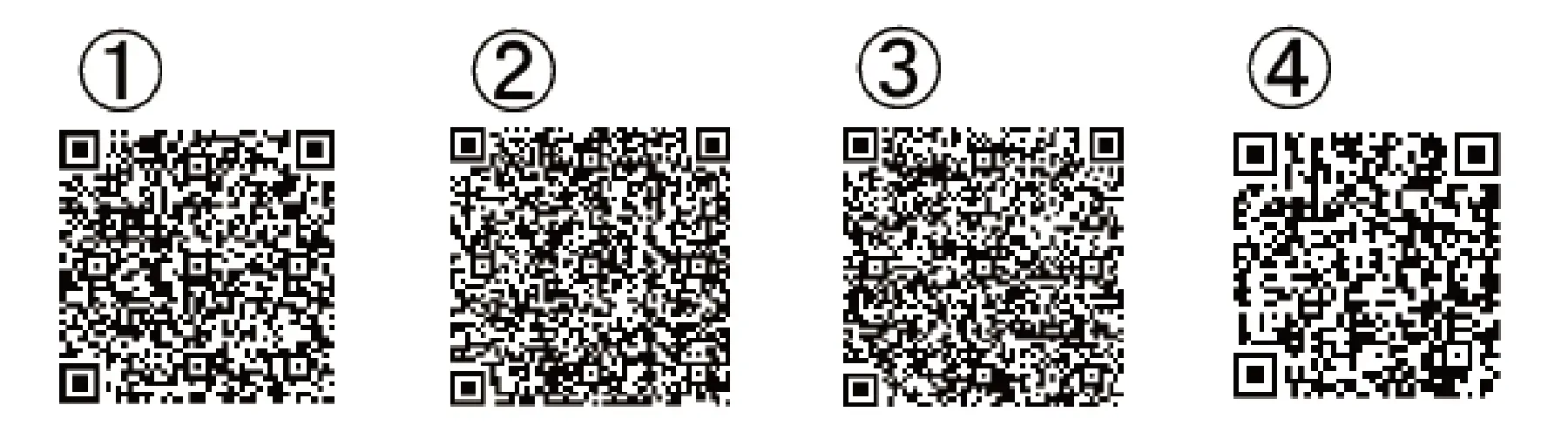 QRコード_4つ