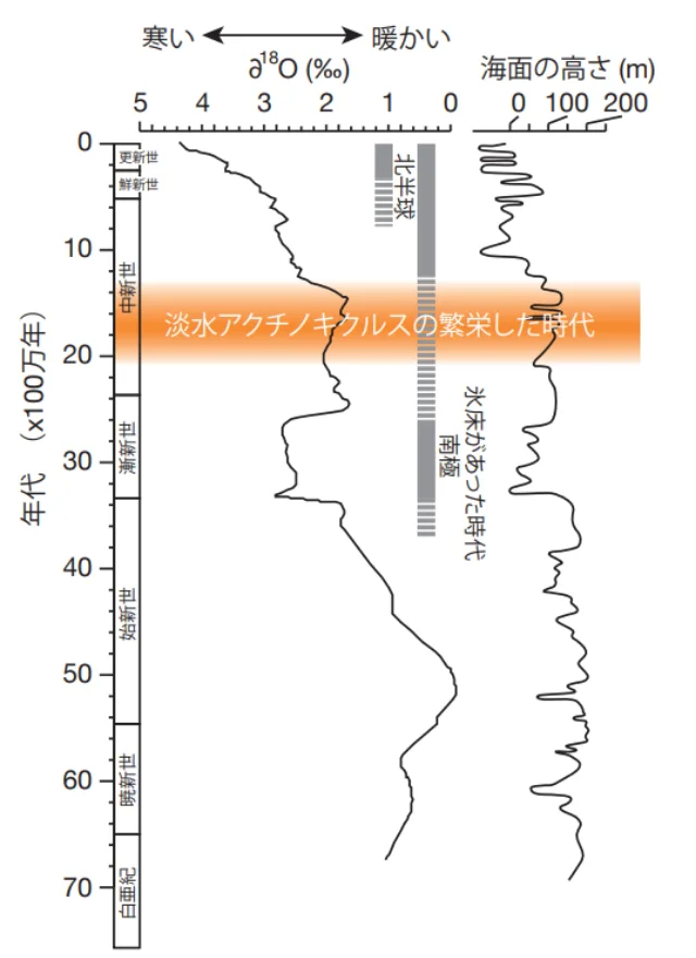 新生代の気候と海面変動