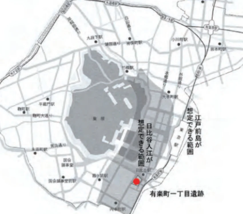 有楽町付近_地図