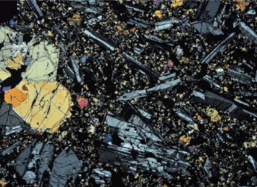 富士山の玄武岩