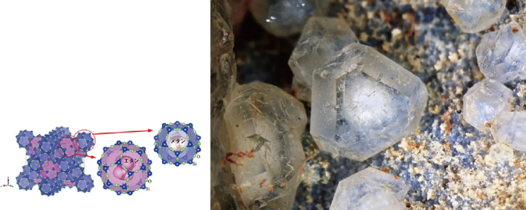 千葉石_結晶と結晶構造