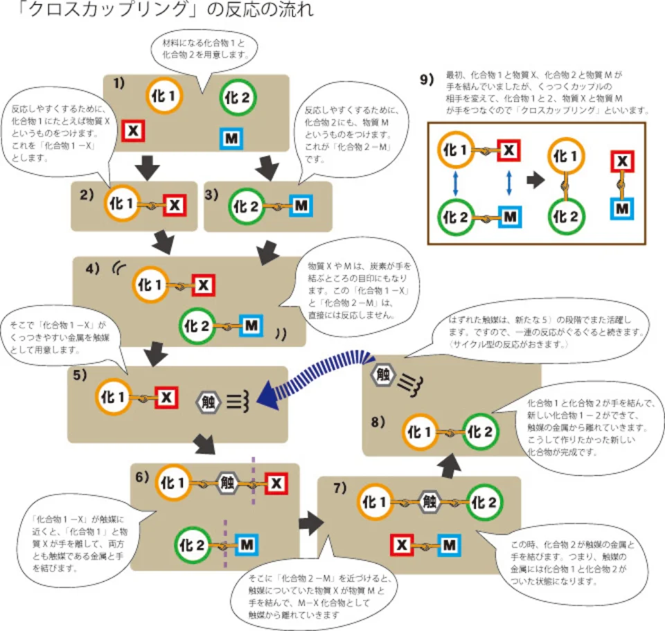 クロスカップリングの流れ