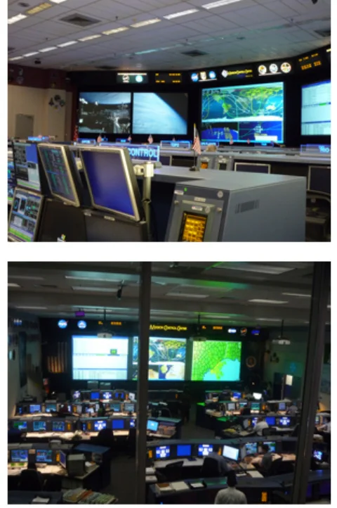 ISSのミッションコントロールルーム