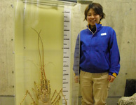 マリンワールド海の中道 展示部魚類課 太田 早智さん