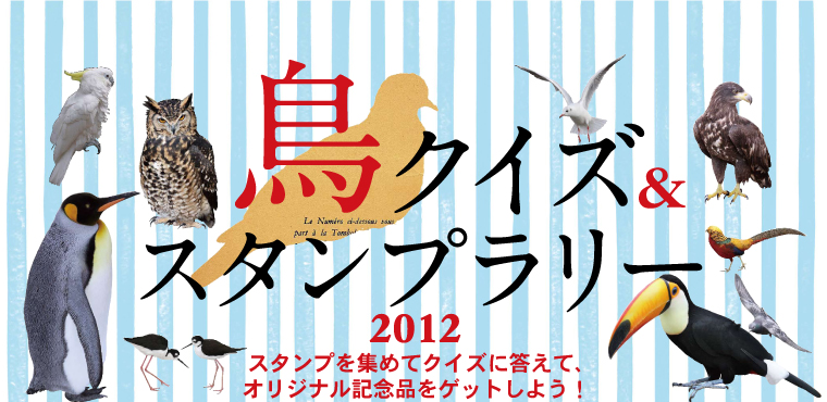 ���N�C�Y���X�^���v�����[2012�@�X�^���v���W�߂ăN�C�Y�ɓ����āA�I���W�i���L�O�i���Q�b�g���悤�I���{���ԁ@2012�N�@9��1���y�j������12��9�����j��