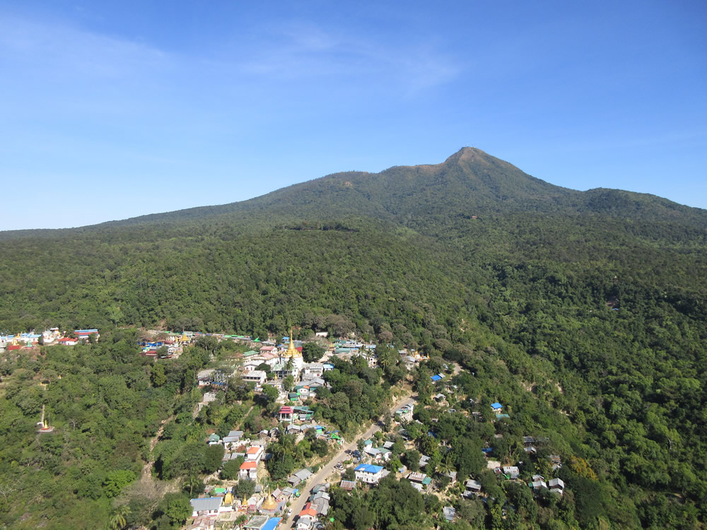 Popa volcano