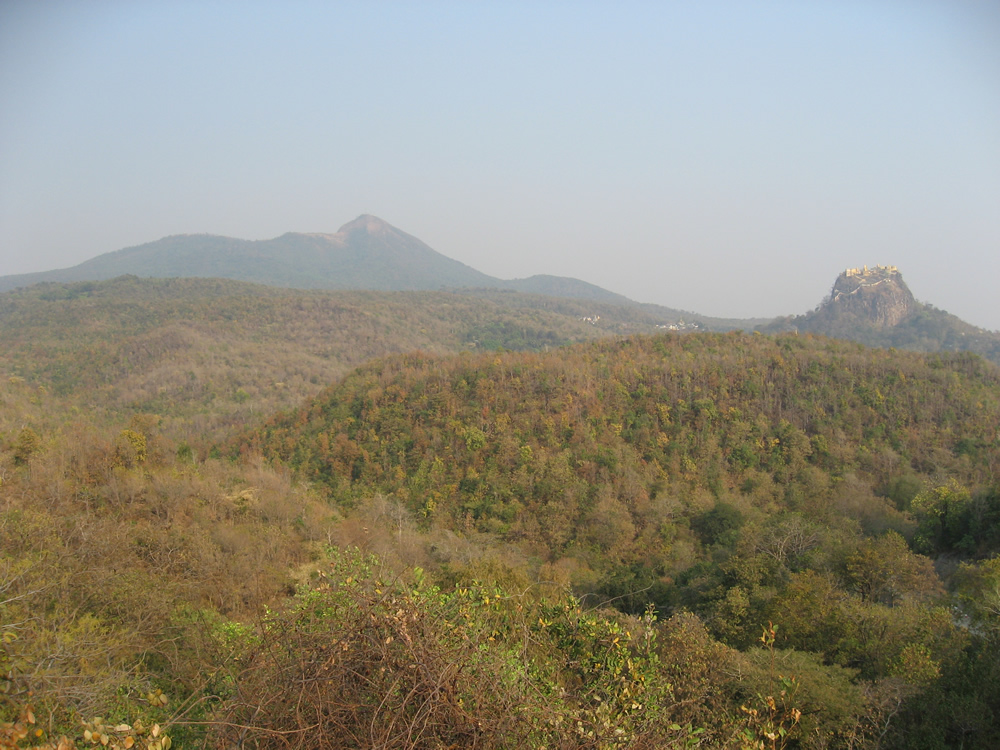Mt. Popa in Central Lowlands