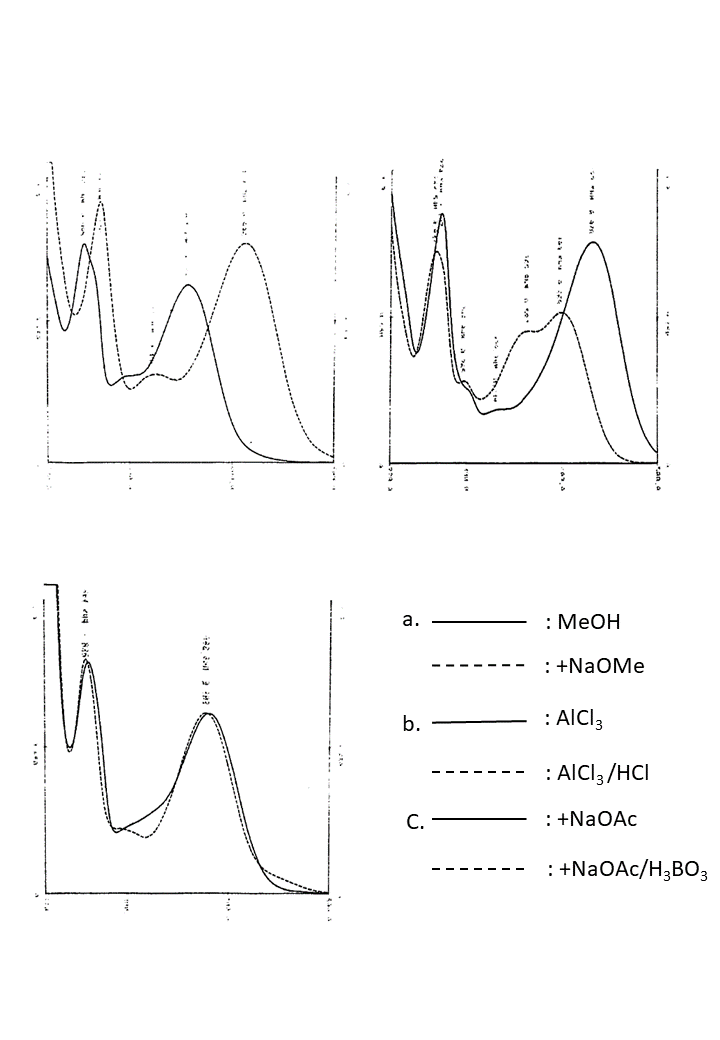 Quercetin 3-O-glucosideの吸収スペクトル