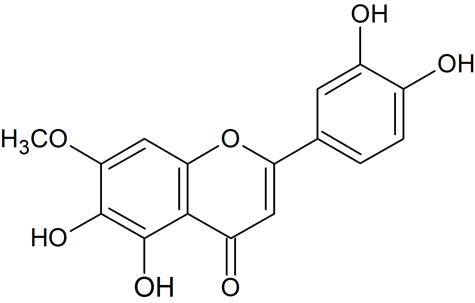 5,6,3'-4'-Tetrahydroxy-7-methoxyflavone