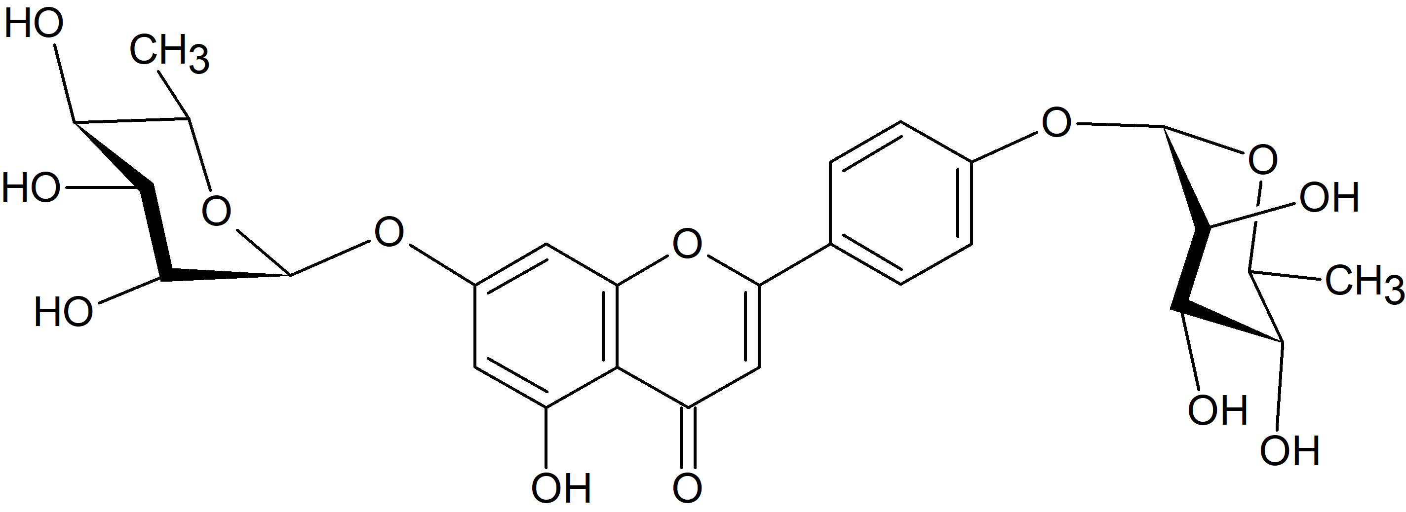 Apigenin 7,4'-O-dirhamnoside