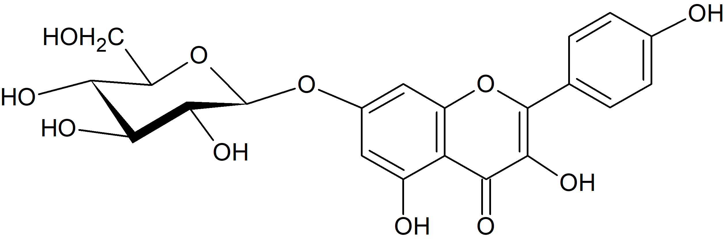 Kaempferol 7-glucoside