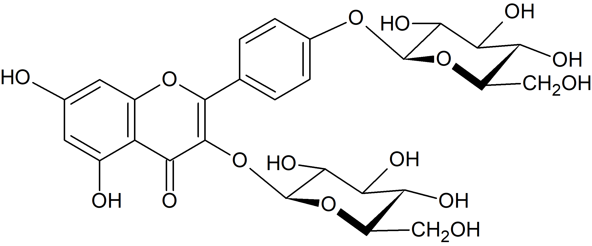 Kaempferol 3,4'-diglucoside