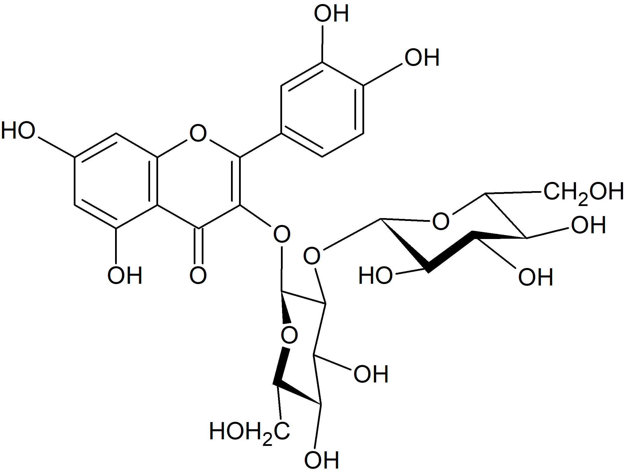 Quercetin 3-O-sophoroside