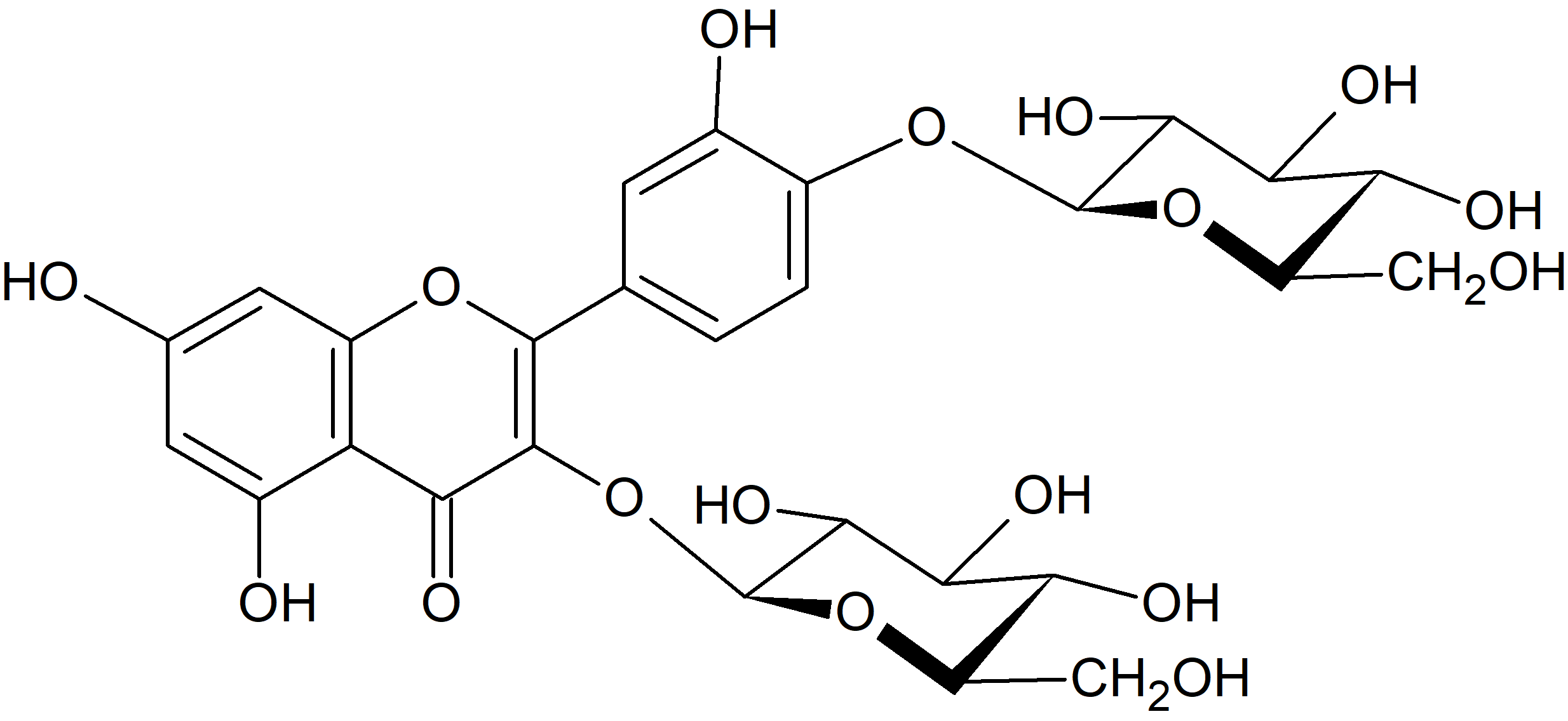 Quercetin 3,4'-diglucoside