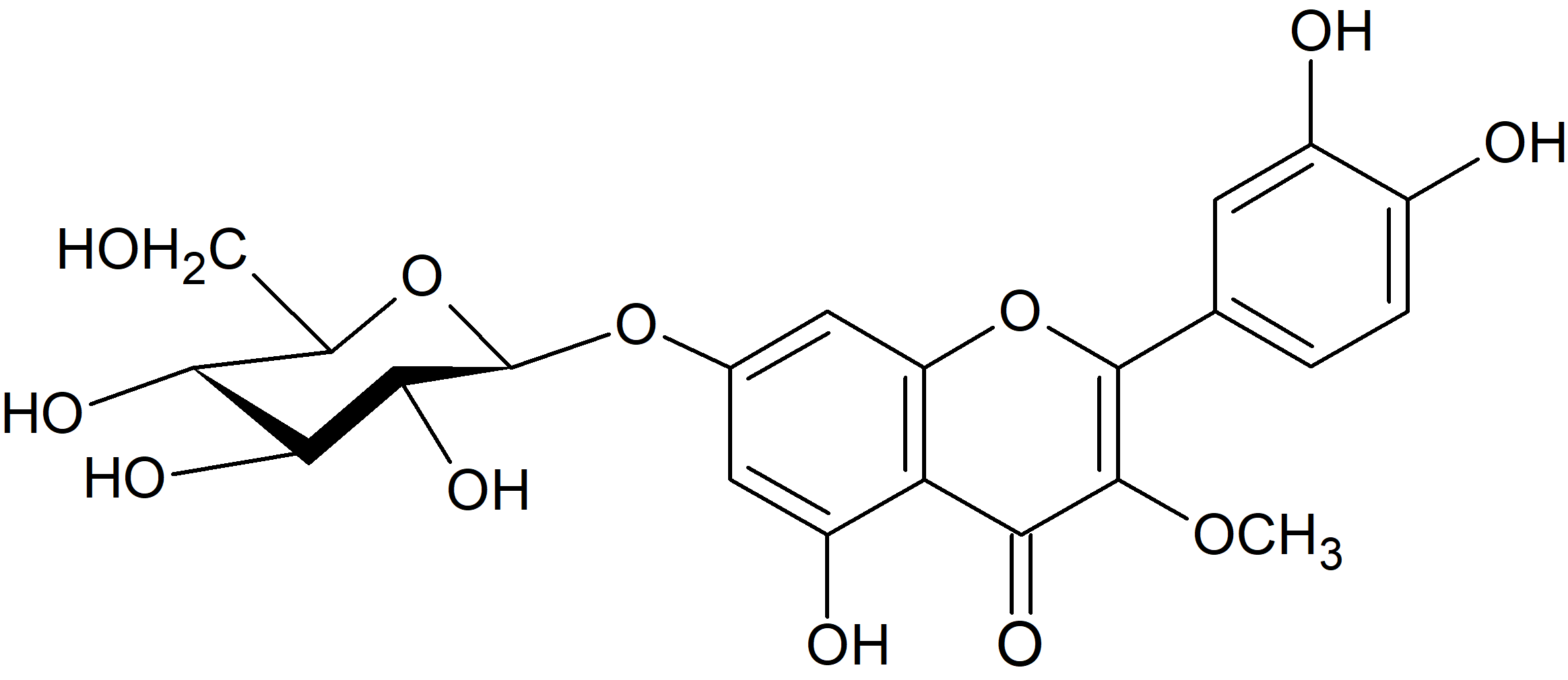 Quercetin-3-methyl ether 7-O-glucoside