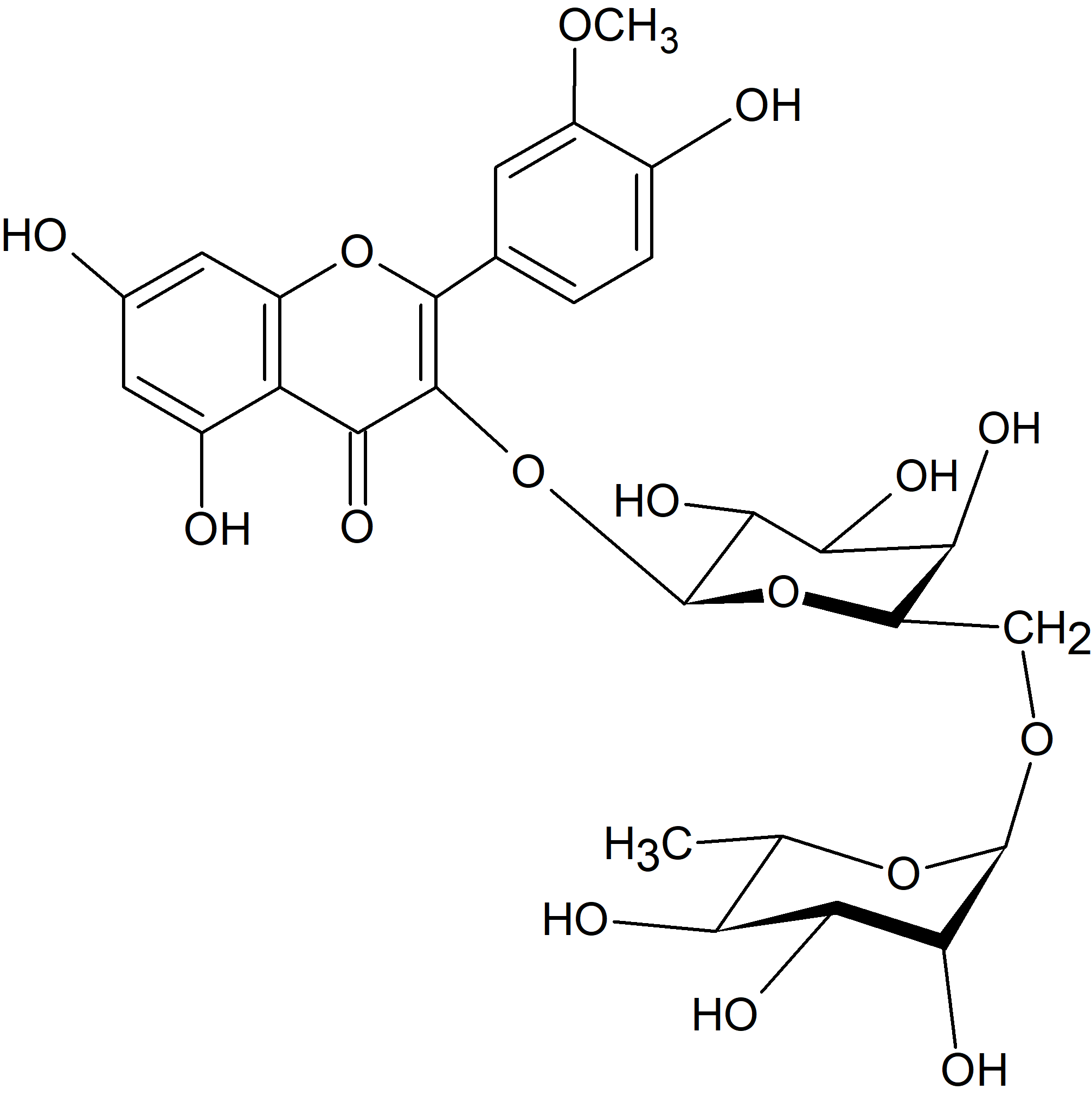 Isorhamnetin-3-O-robinobioside