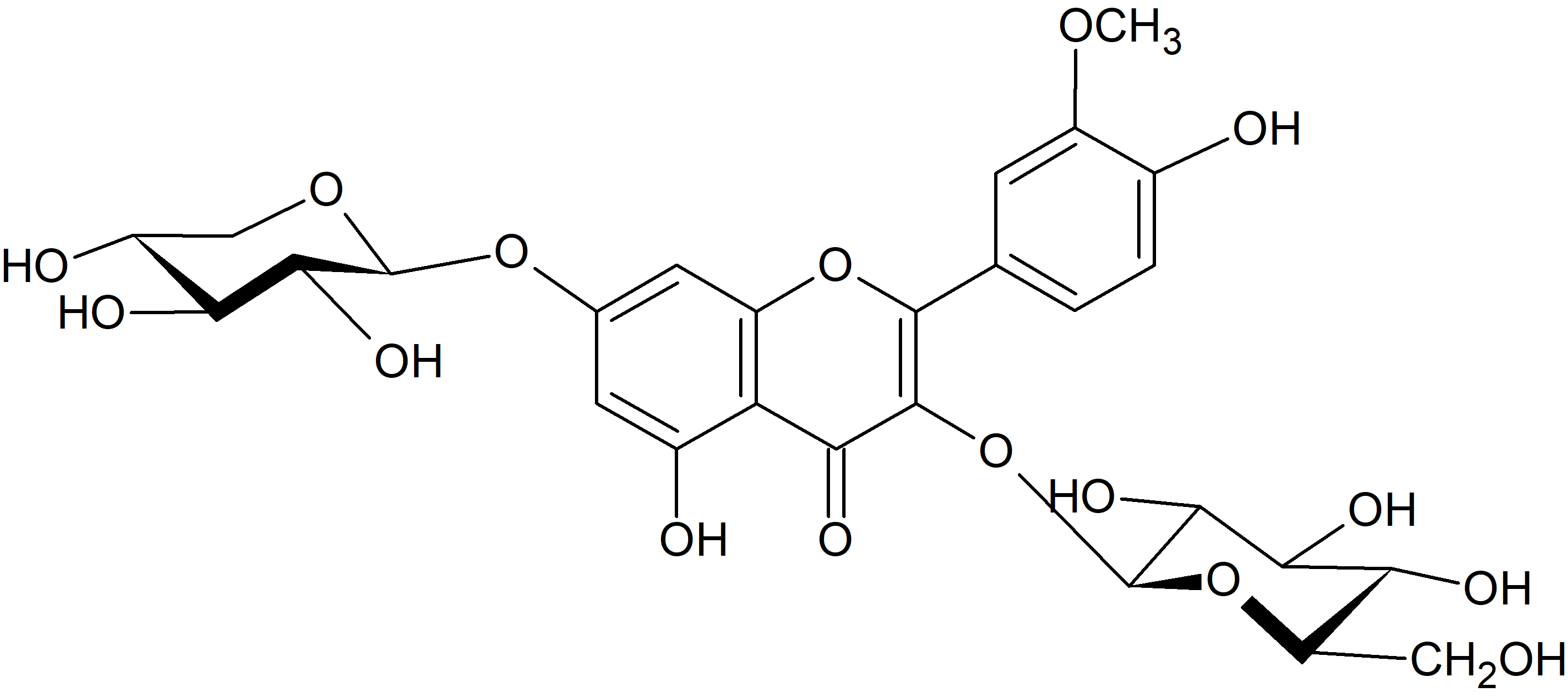 Isorhamnetin 3-O-glucoside-7-O-xyloside