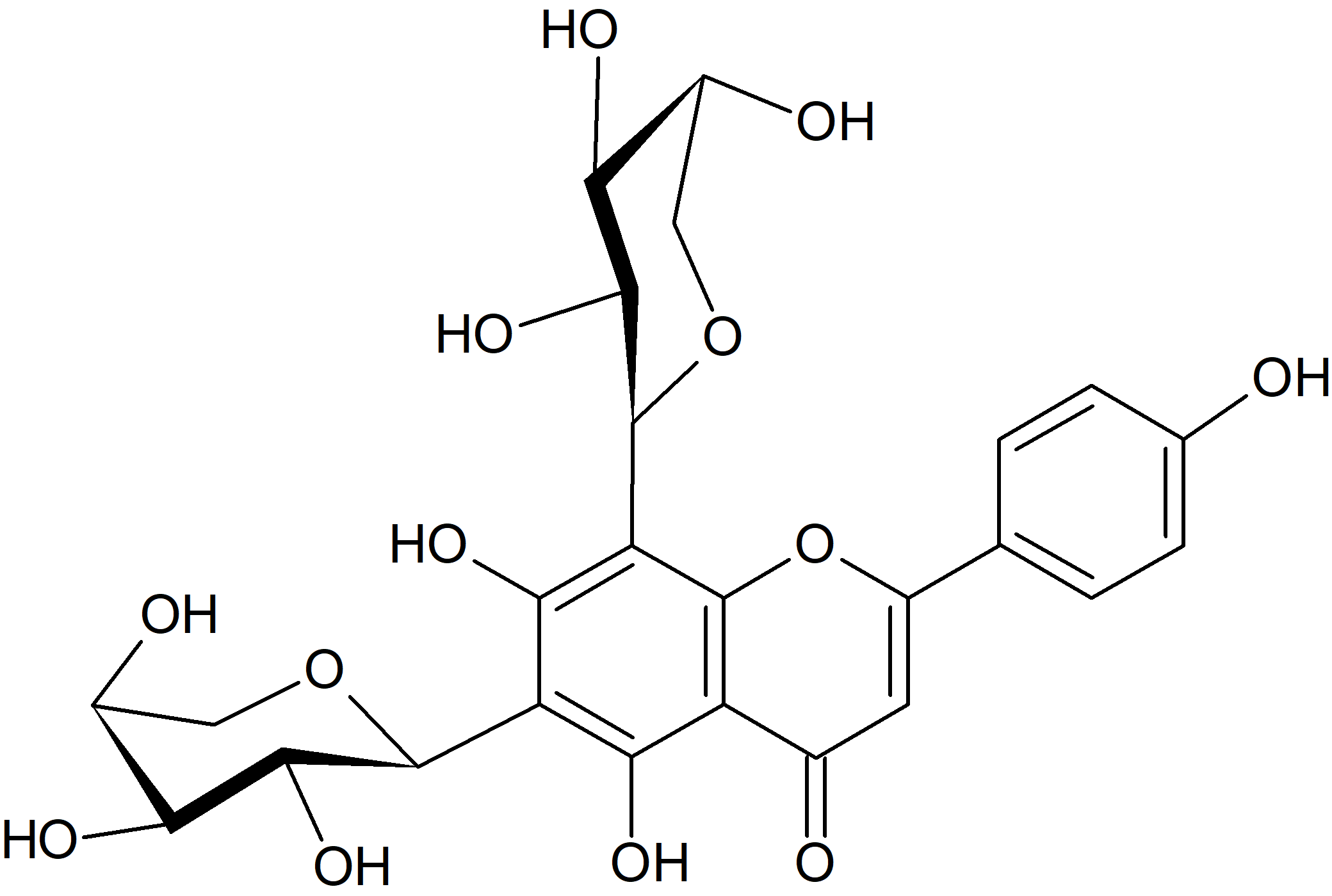 Apigenin 6, 8-di-C-arabinoside