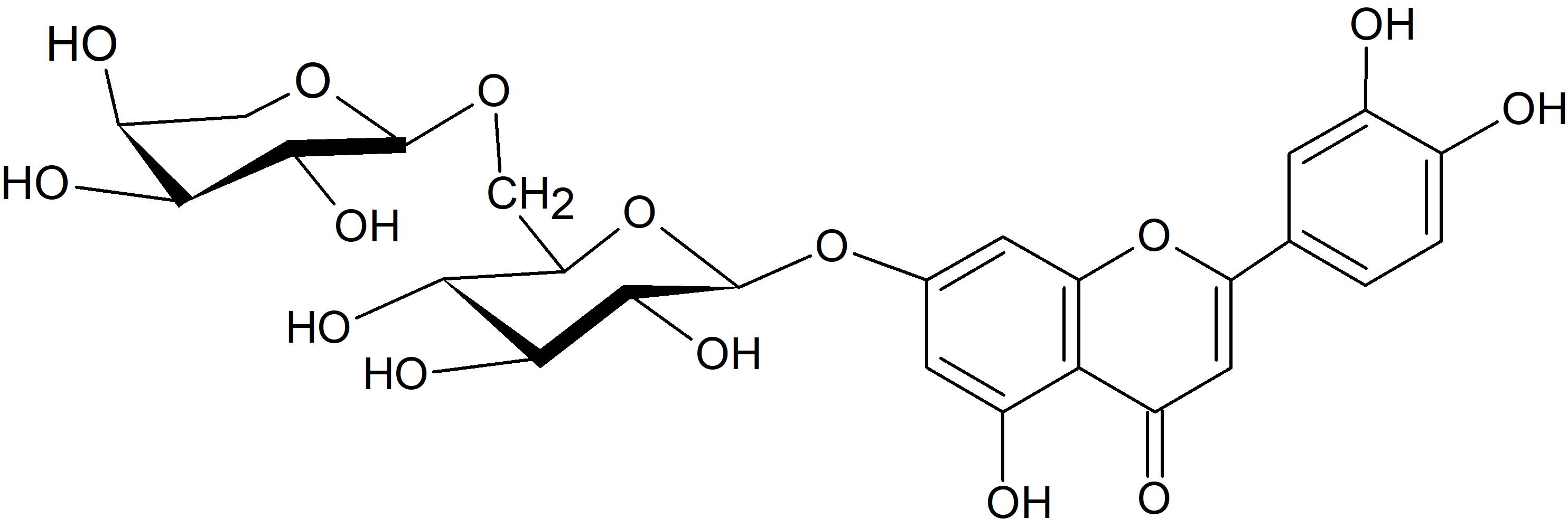 Luteolin 7-O-vicianoside