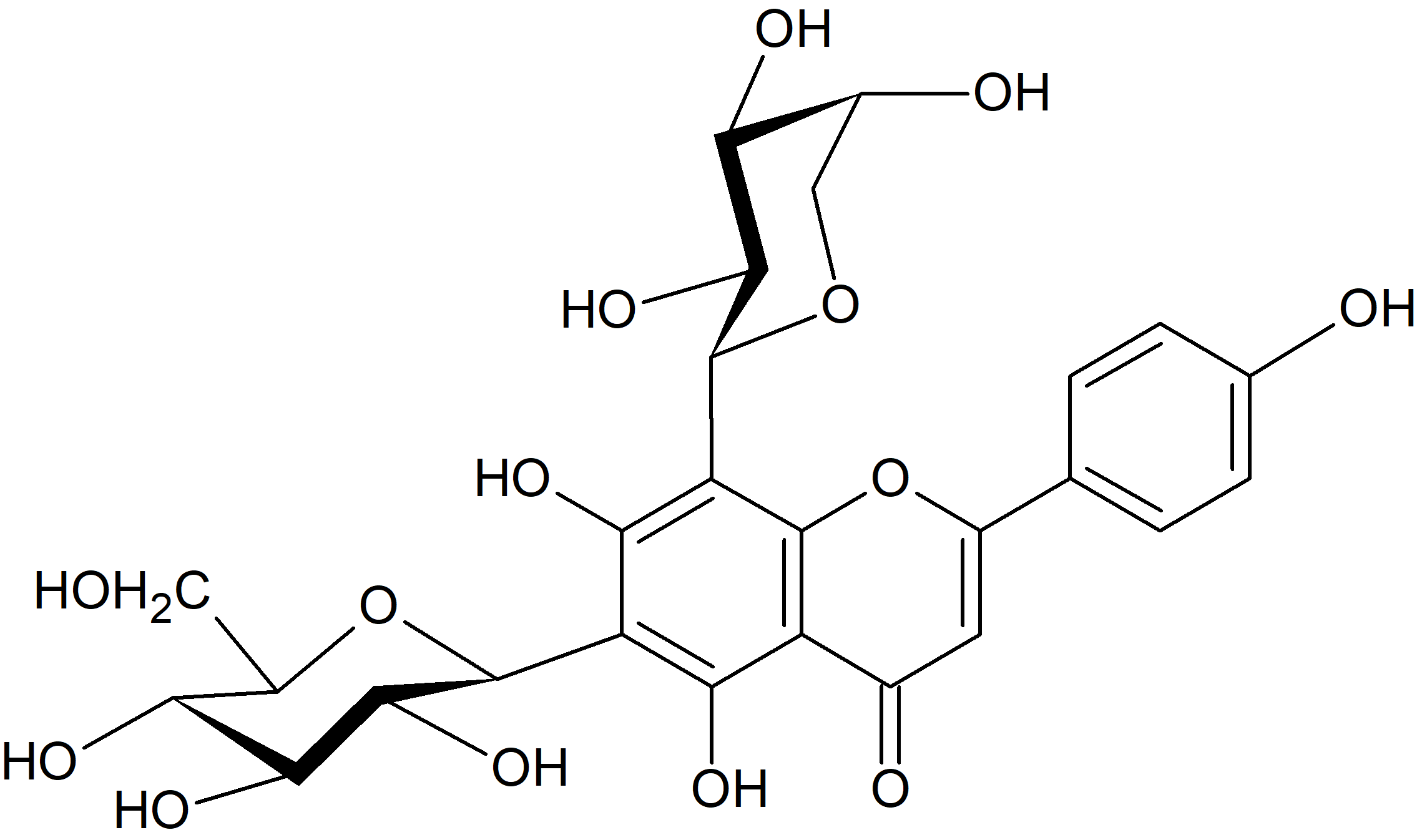 Apigenin 6-C-glucoside-8-C-arabinoside