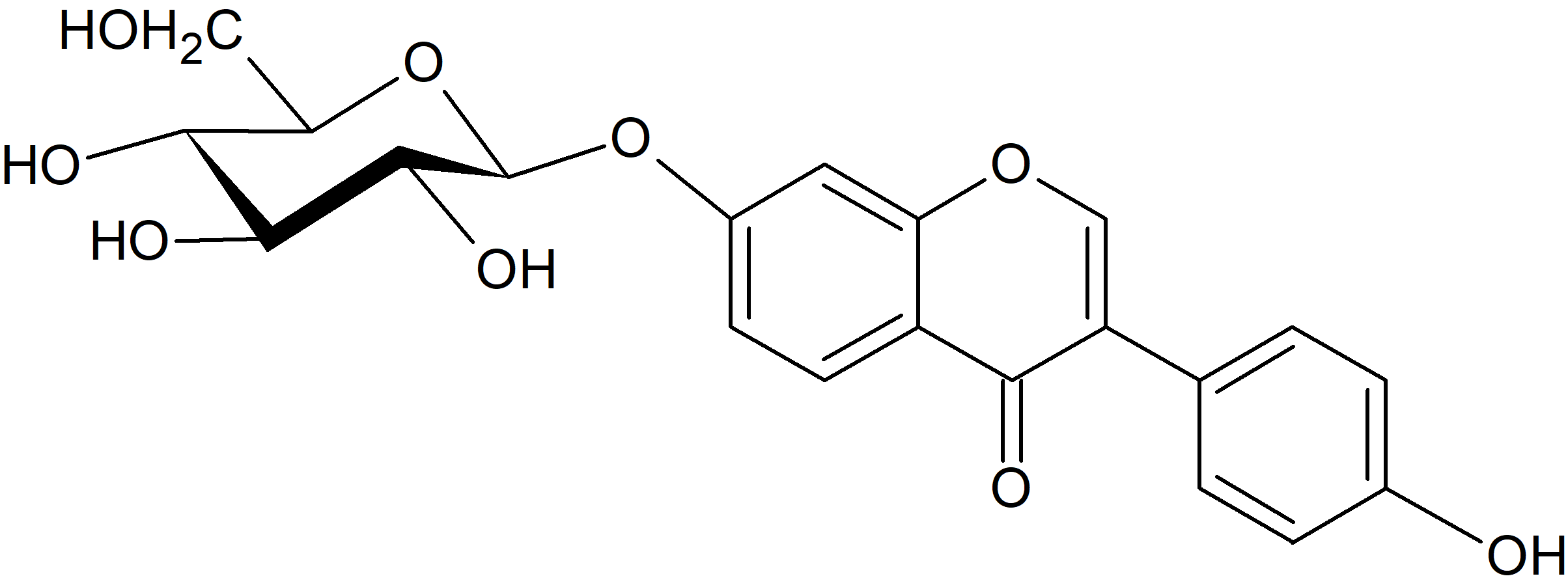 Daidzein 7-O-glucoside