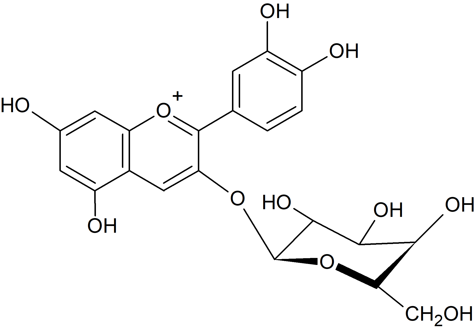 Cyanidin 3-O-galactoside