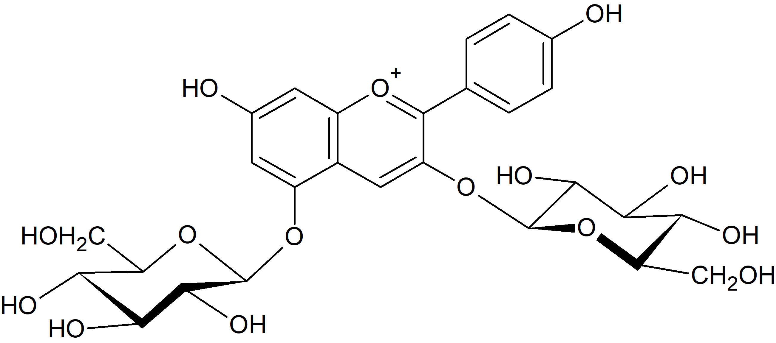 Pelargonidin 3,5-di-O-glucoside
