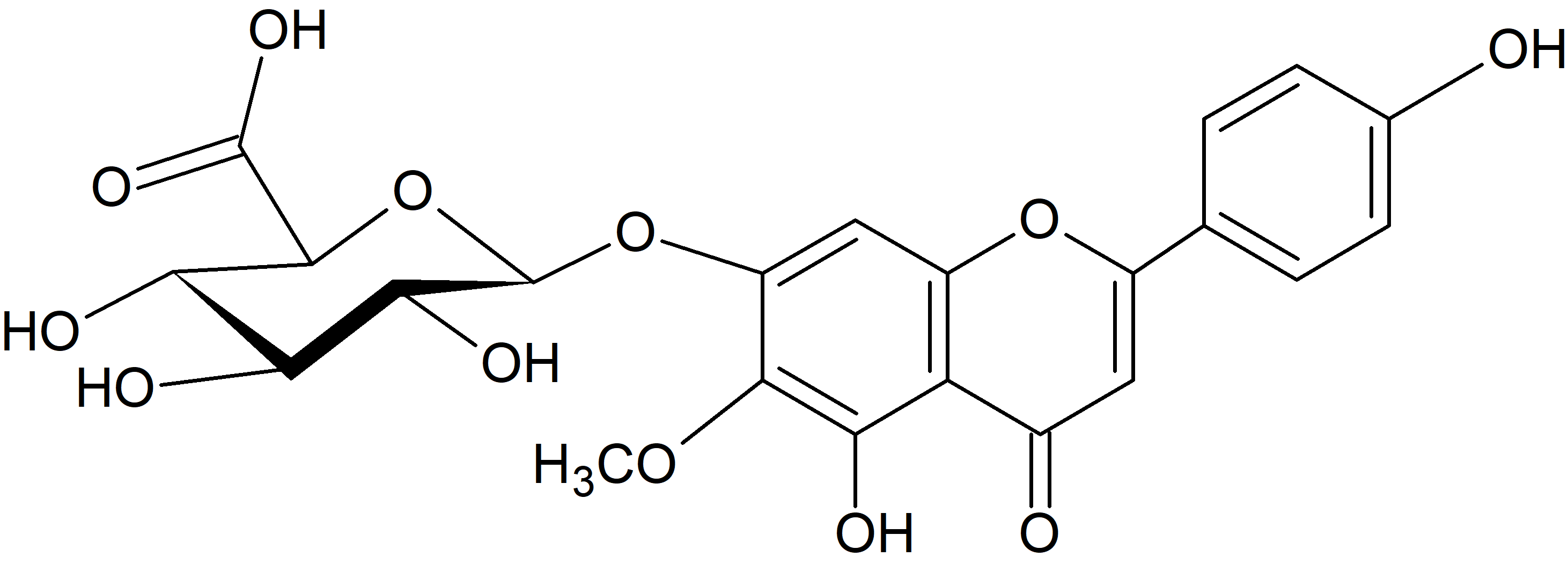 Hispidulin 7-O-glucuronide