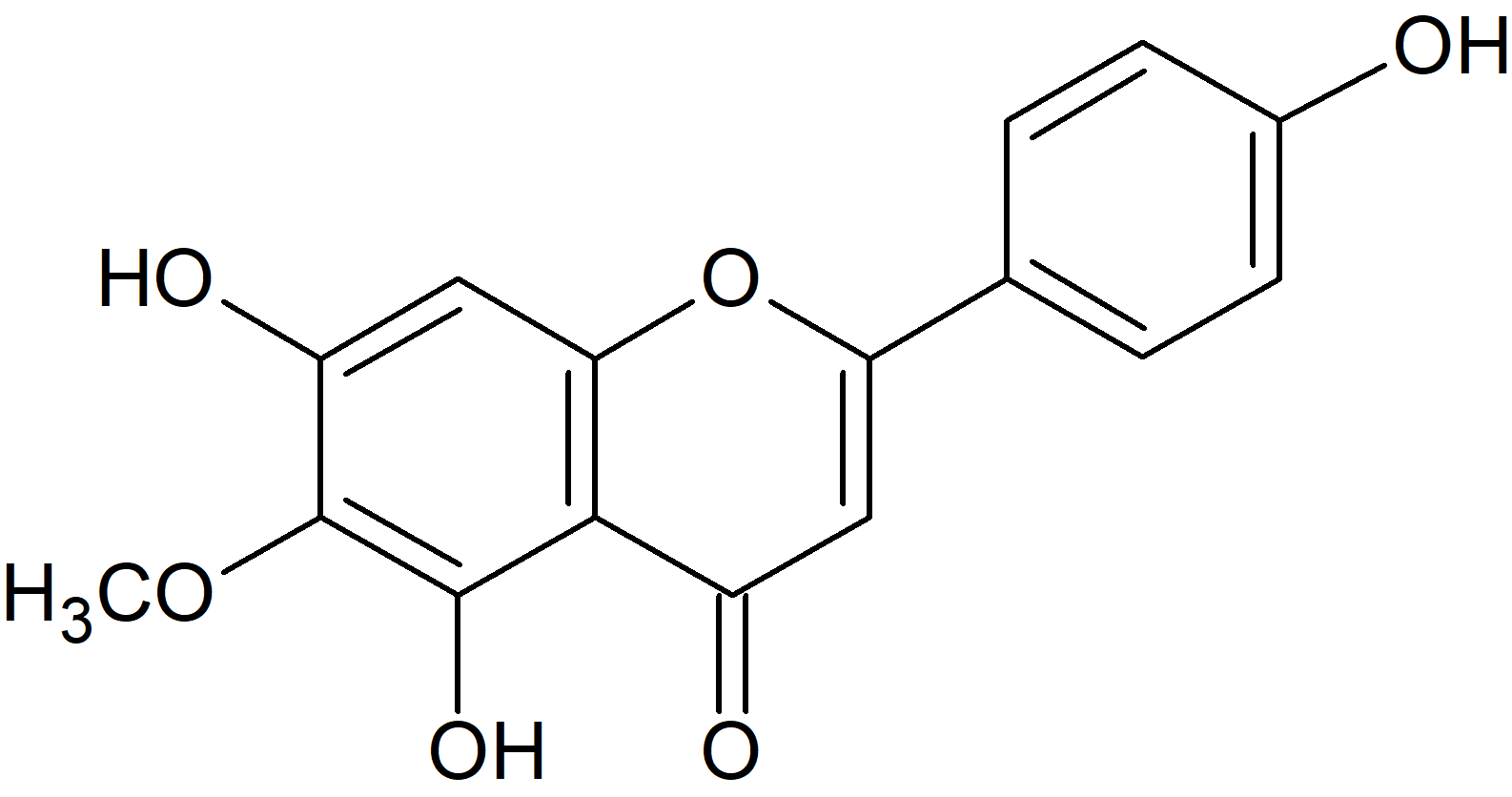 5,7,4'-Trihydroxy-6-methoxyflavone