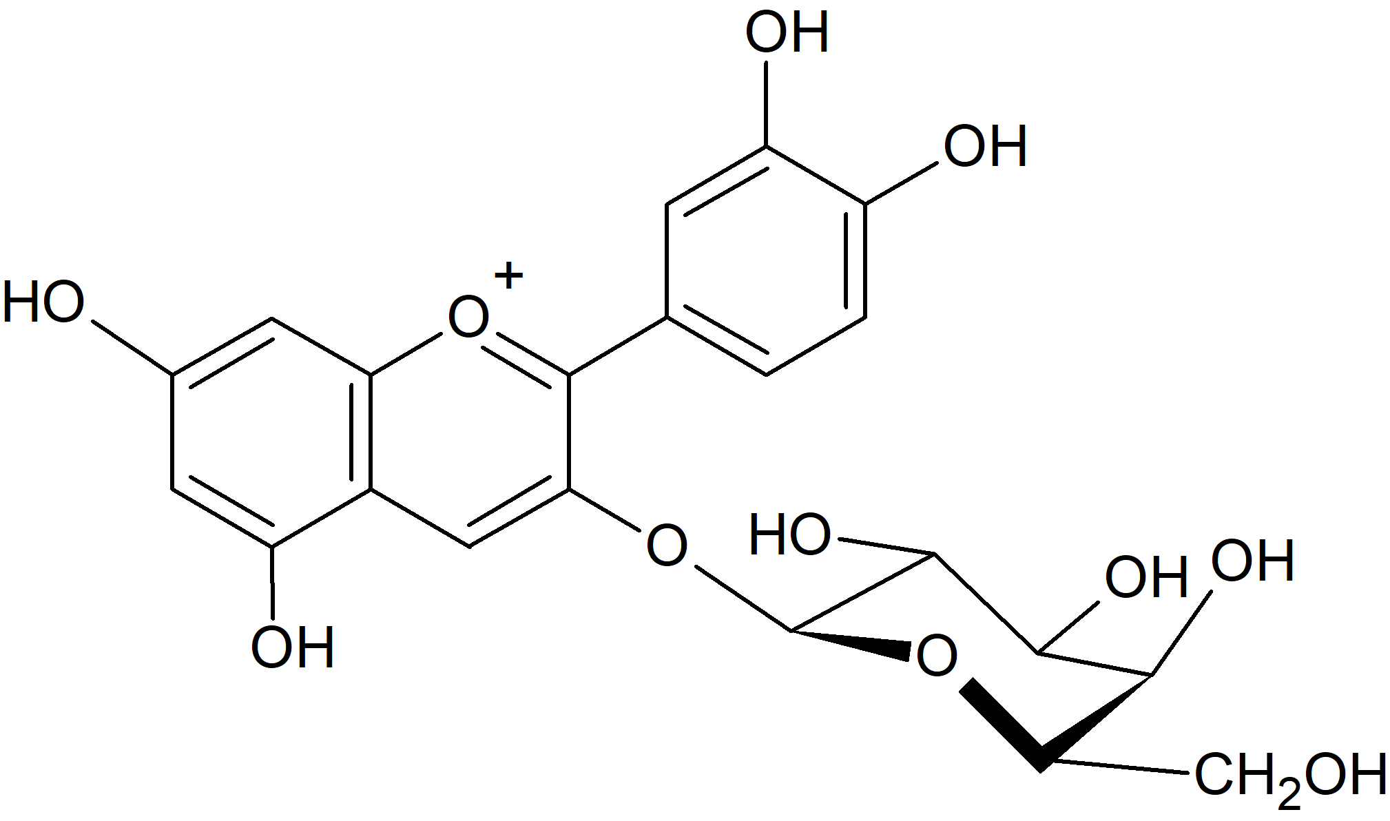 Cyanidin 3-O-galactoside