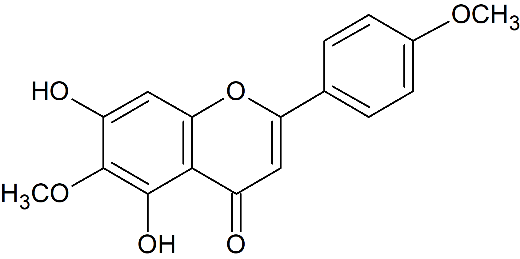 5,7-Dihydroxy-6,4'-dimethoxyflavone