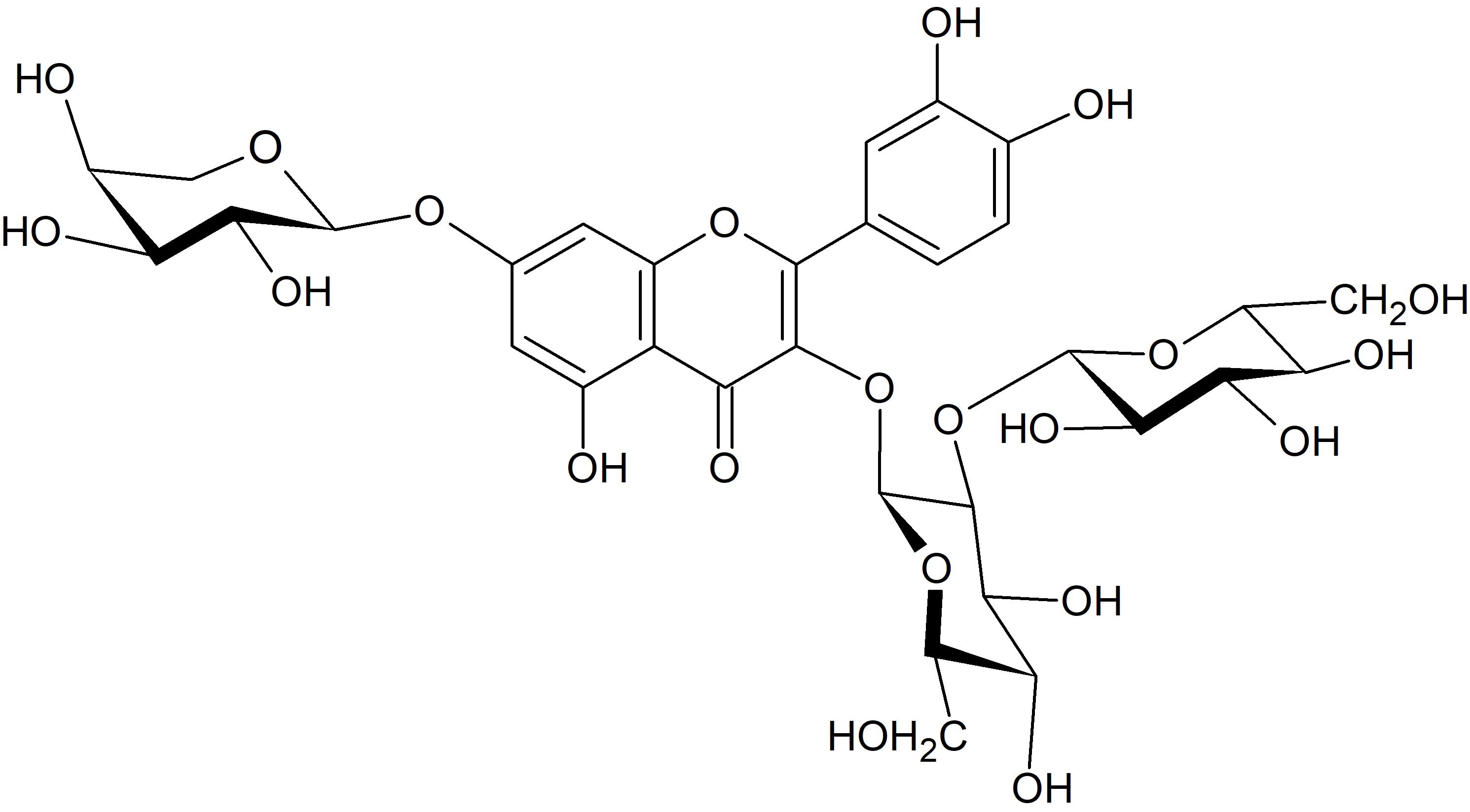 Quercetin 3-O-sophoroside-7-O-arabinoside