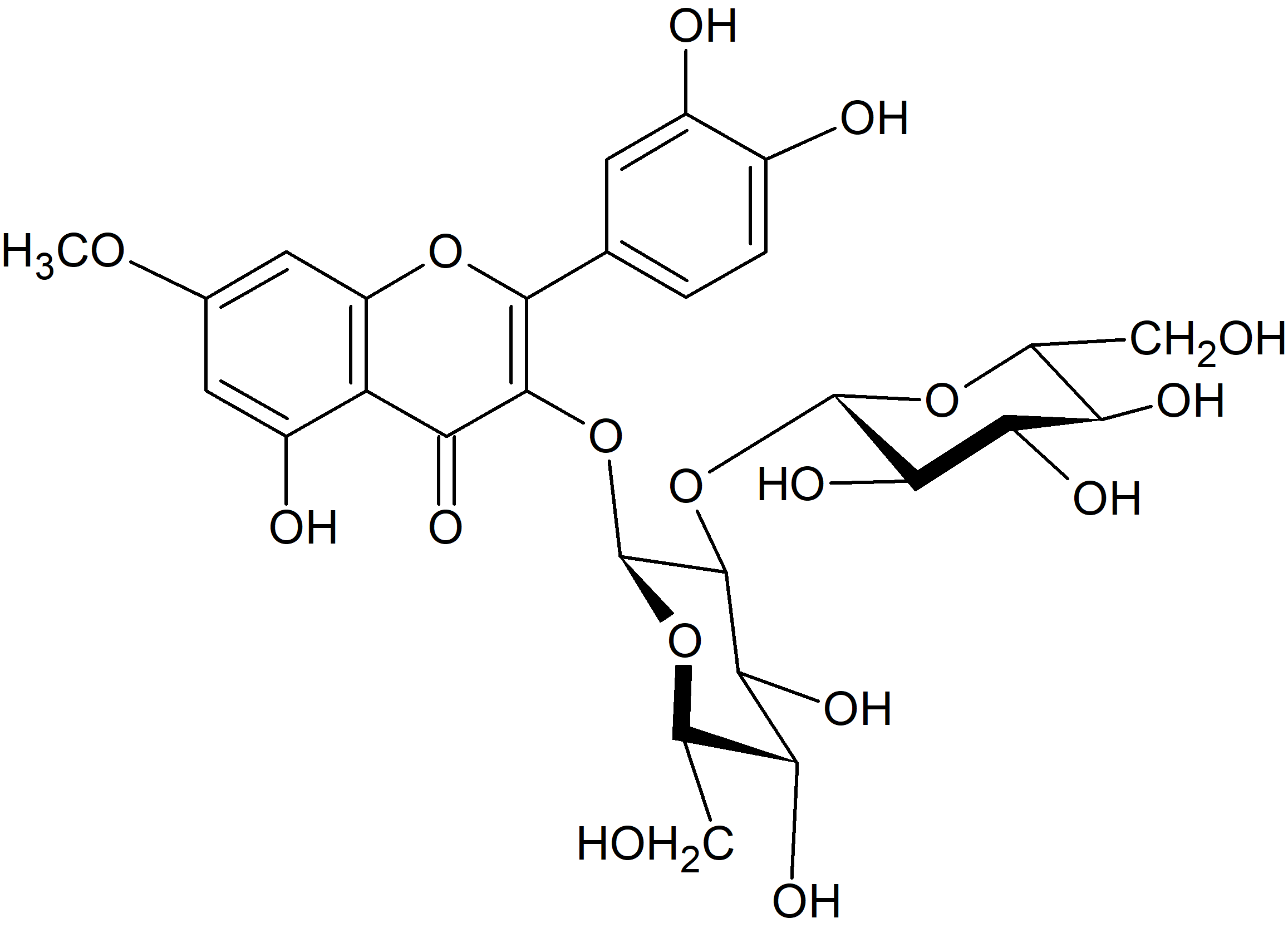 Rhamnetin 3-O-sophoroside